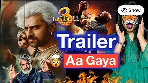 Baahubali 3 Prabhas The Epic Trailer REVIEW | Deeksha Sharma