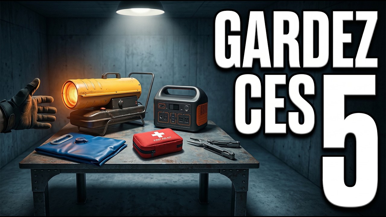 Si le réseau électrique tombe en panne demain, avez-vous ces 5 objets ?