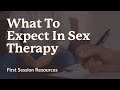 What To Expect In Sex Therapy | Nicholas Balaisis | First Session Resources