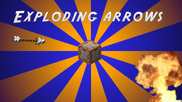 minecraft: Exploding Arrows [Vanilla]