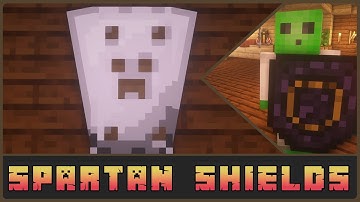 Minecraft - Spartan Shields Mod Showcase [Forge 1.14.4/1.12.2]