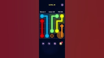 Max Level Pro Light Connect Puzzle Gameplay  (iOS - Android) Shorts # 49