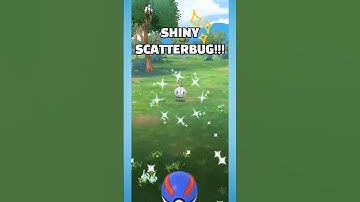 MY FIRST SHINY SCATTERBUG!!!!