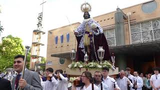 PARROQUIA DE SAN FERNANDO FESTEJANDO AL PATRÓN PROCESIÓN Y CANTO POR EL GRUPO PULSO Y PÚA