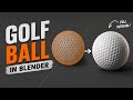 How to make Golf Ball ⛳ animation in Blender