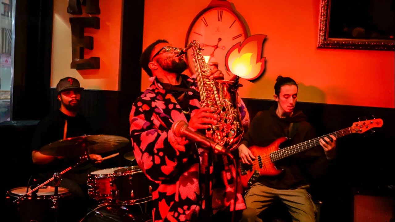 Ikechi Onyenaka Jazz Saxophone Solo In Philadelphia YouTube