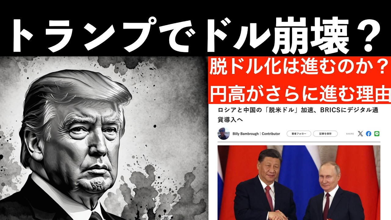 もしトラと基軸通貨】アメリカの基軸通貨は崩壊するのか？ | イエ＆ライフ