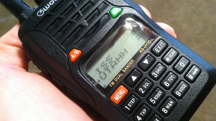 Best Wouxun UV3D Demo/Review - 720p HD