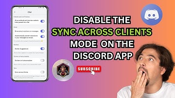 How to Disable The Sync Across Clients Mode on Discord App | Tips & Tricks