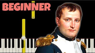 Napoleon Meme Song | Easy Piano Tutorial for Beginners | White Keys Only