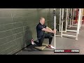 Heels Supported Hip Flexor Stretch
