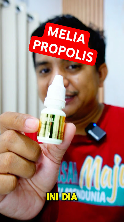 Melia Propolis, Obat anti radang