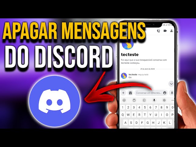 Como apagar uma mensagem no Discord