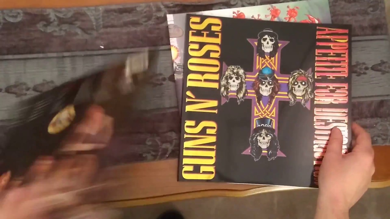 Unboxing Guns n Roses Appetite for Destruction rerelease 2018 - YouTube Unboxing Guns n Roses Appetite for Destruction rerelease 2018 - YouTube