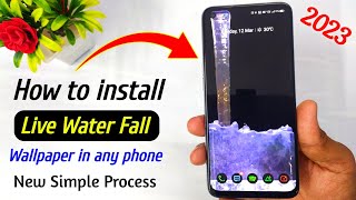 how to install Live water Fall wallpaper in any Android smartphone in 2023 | New simple Process screenshot 4