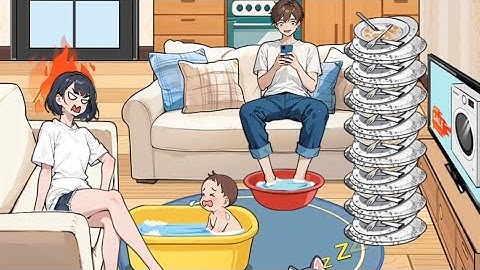 hersenpuzzel 2 logische wending niveau 59 Help ze met het afwassen van alle afwas