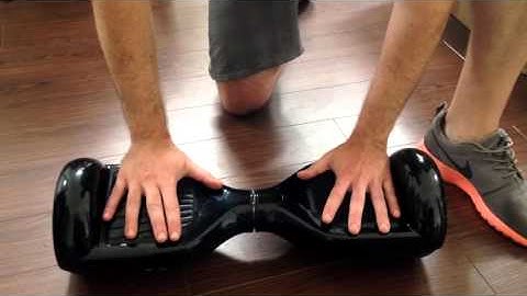 How reset 2 wheel self balancing board scooter