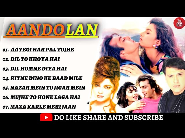 Andolan Movie All Songs||Govinda & Sanjay Dutt & Mamta Kulkarni & Somy Ali||ALL HITS| class=