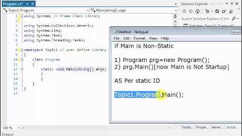 Dot Net 2012 Console Application Lesson 1