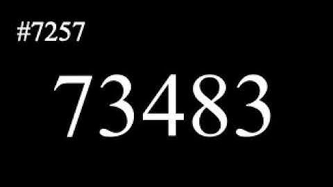 Count up 7201st to 7300th prime numbers! 1st channel.