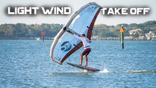 How to get up in light wind | Wing Foiling