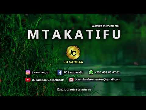 MTAKATIFU | Kuabudu | Worship Instrumental music [made by JC.Sambaa]