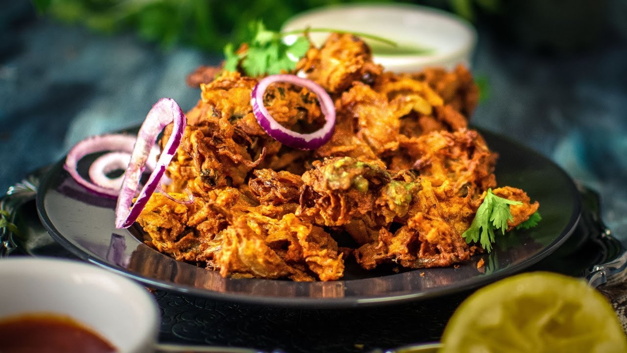 Crispy Onion Pakoda Pyaaz Pakoda Pyaz Ke Pakore Kanda Bhajiya