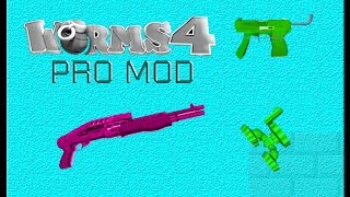 Worms 4 PRO Mod Wormpot Mode and PRO Match