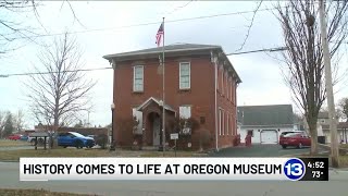 Local museum in Oregon, Ohio highlights Civil War art and a rare two story schoolhouse