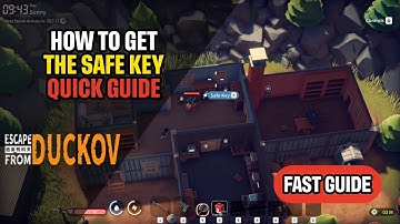 Interstellaire navigatie: hoe krijg je de kluissleutel? Escape from Duckov: snelle handleiding