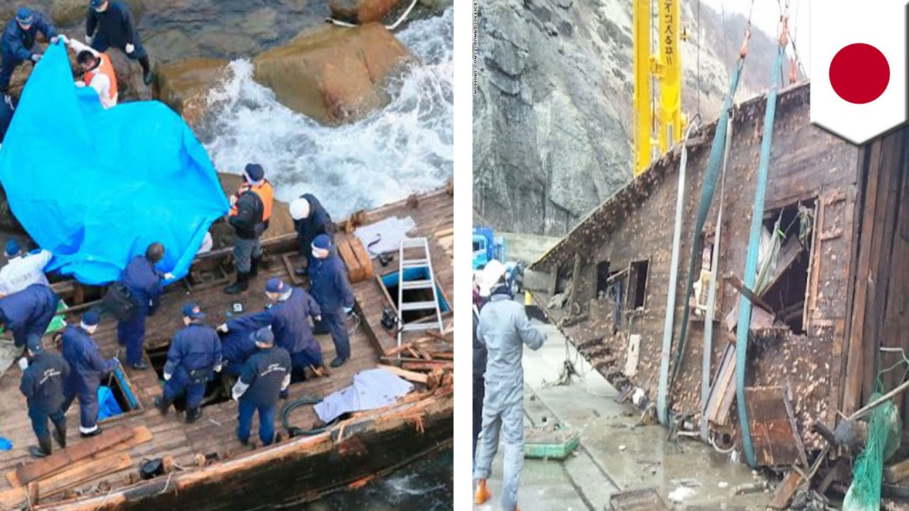 north korean ghost boats wash up in japan tomonews youtube