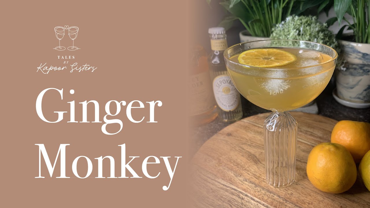 How To Make A Ginger Monkey | DIY Whiskey Based Cocktail Recipe