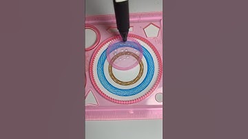 Simple design #spirograph #art #asmr #shorts #shortvideo