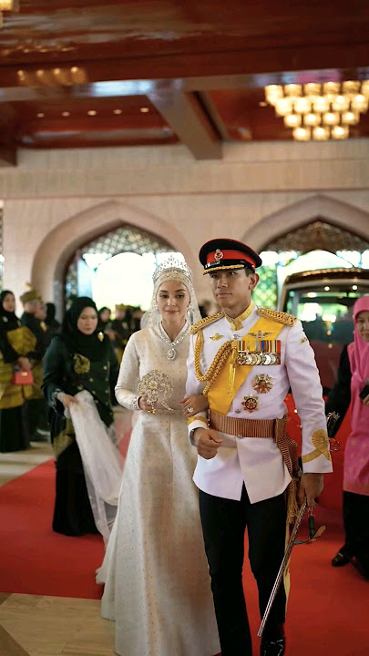 The Spectacular Brunei Royal Wedding of 🇧🇳 HRH Prince Abdul Mateen and beautiful Princess Anisha'