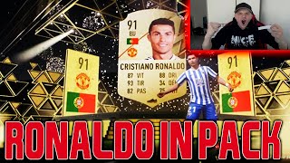 RONALDO in A PACK! WALKOUT I packed in my life  FIFA 22 Ultimate Team Pack Opening Animation PS5