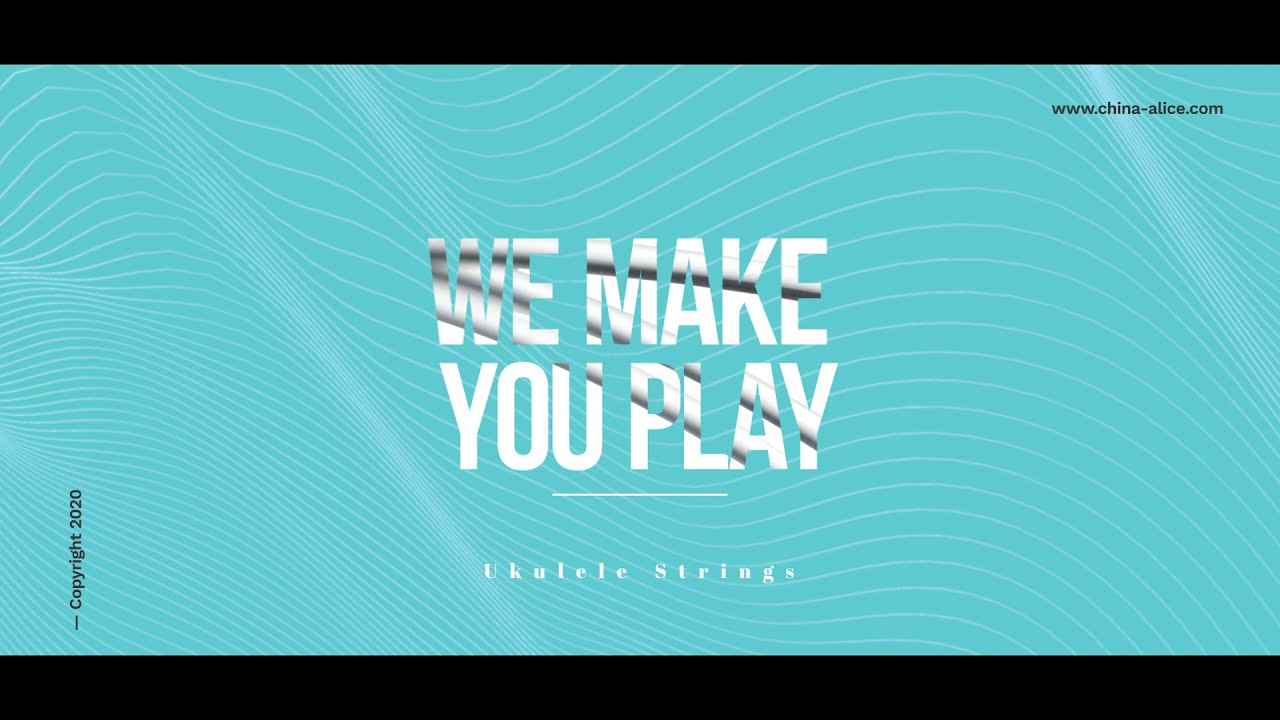 AU047/AU048 Alice Ukulele Strings YouTube