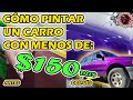 como pintar un carro con poco dinero (esmalte acrílico)