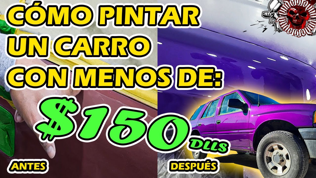 Как покрасить машину бюджетно (акриловая эмаль)