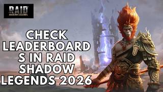 How to Check Leaderboards in Raid Shadow Legends 2026