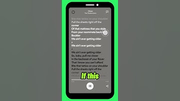 #spotifylyrics How to see lyrics on Spotify