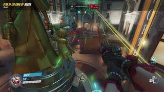 SUPER MEGA ULTRA SNEAKY D.Va Sextuple Kill!