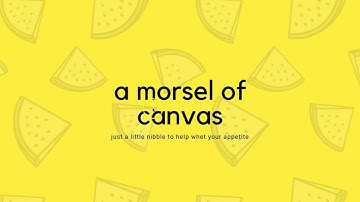 Canvas - Tabbed Pages