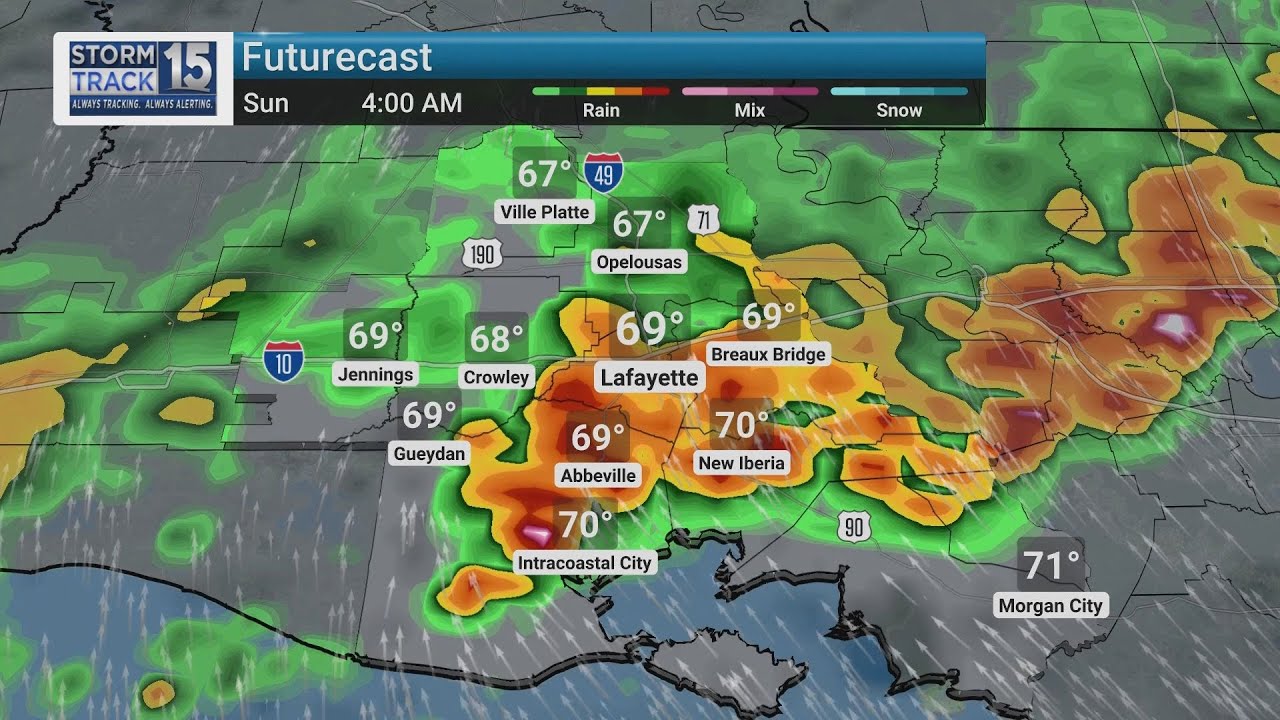 Warmth Ahead of Stormy Weekend - YouTube