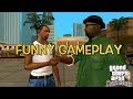 WHY CJ LOOK LIKE THAT!?!? ( FUNNY "GTA SAN ANDREAS" GAMEPLAY #1)