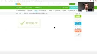 Scientific Notation iXL lesson G.1