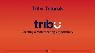 Creating a Volunteering Opportunity