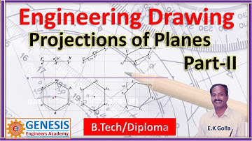 PROJECTIONS OF PLANES -PART-2 (OBLIQUE PLANES)