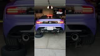 2023 Nissan Z NEW EXHAUST INSTALL! #shorts