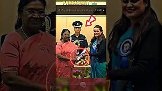 -Ias Tina Dabi Honoured By President Murmu