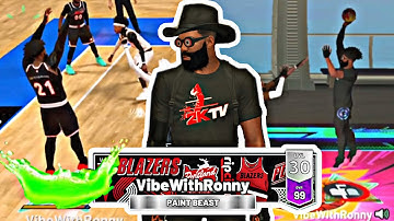 This Shooting Paint Beast with Post Takeover is Crazy!!! (NBA2K22)